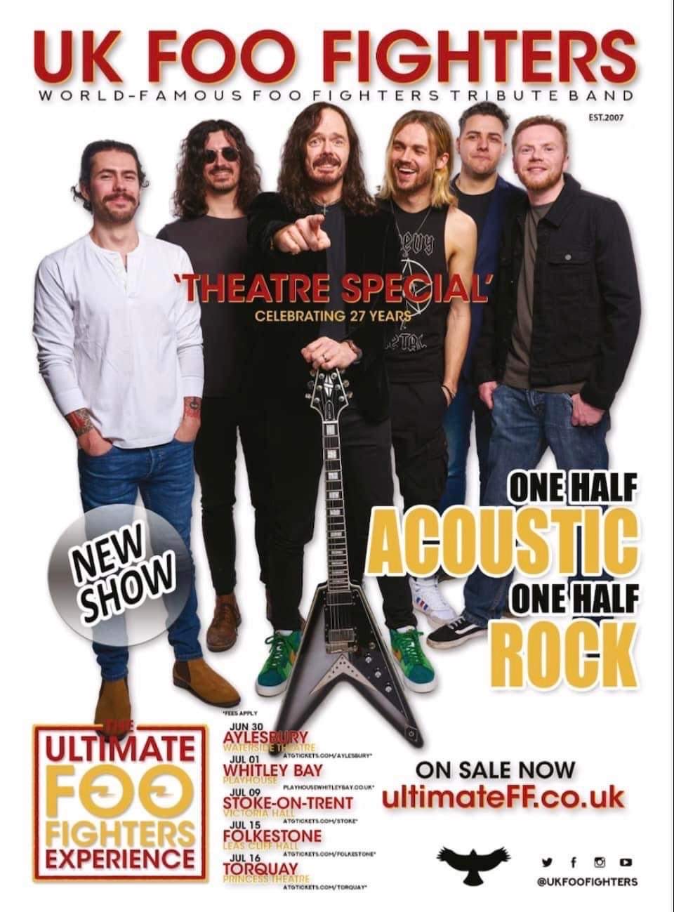 UK Foo Fighters poster